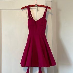 Forever 21 | fuschia pink dress